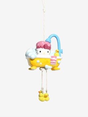 NEW Blue Sky Hello Kitty Tub Hanging Chime Sanrio
